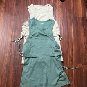 Set of 2 Maternity Nursing Tops